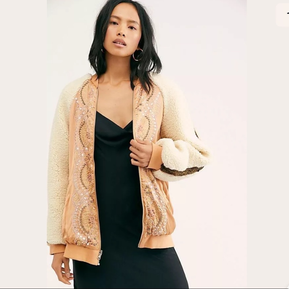 Free People Reversible Jacket! (M) NWT!